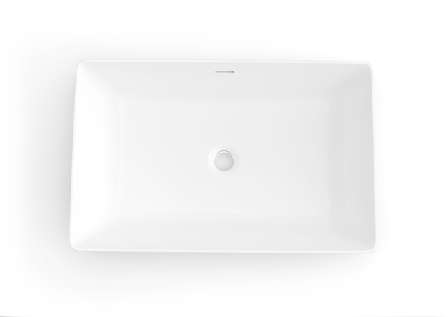 长方形商用亚克力实体面材台面盆